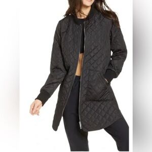 ZELLA Longline Quilted Jacket
